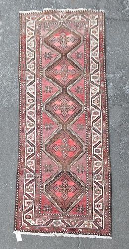 PERSIAN RUNNER10' long, 3' 8" wide.