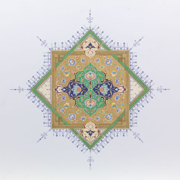 PERSIAN SAFAVID STYLE TAZHIB