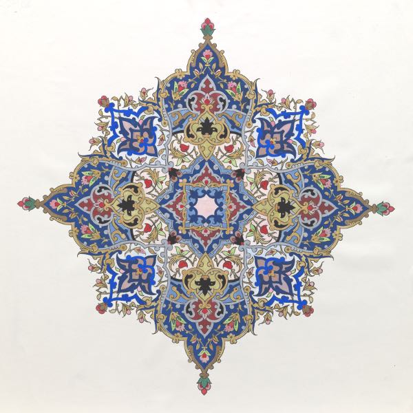 PERSIAN SAFAVID STYLE TAZHIB