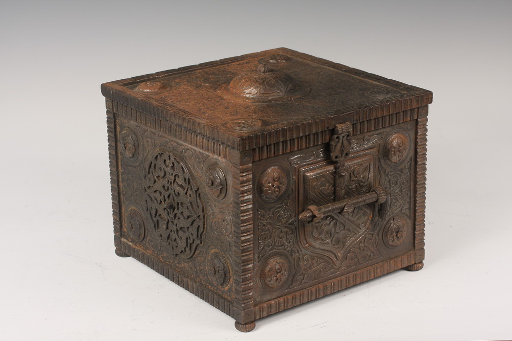 PERSIAN SAFEBOX - 19th c Persian