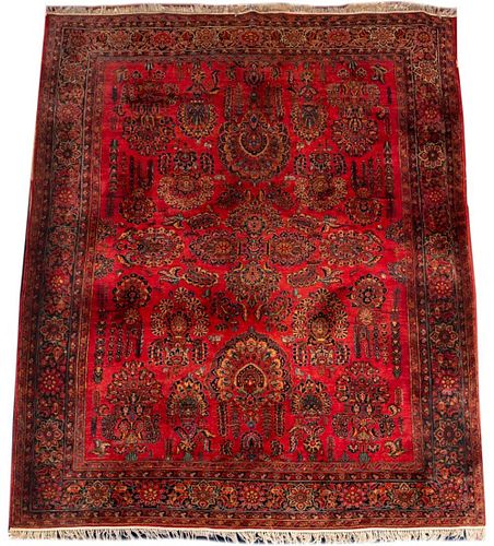 PERSIAN SAROUK CARPET, 13&#039; X