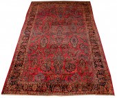 PERSIAN SAROUK CARPET, 15' X 9