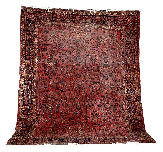 Persian Sarouk carpet 8'8'' x