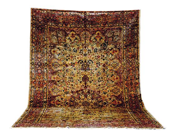 Persian Sarouk carpet 9'8'' x