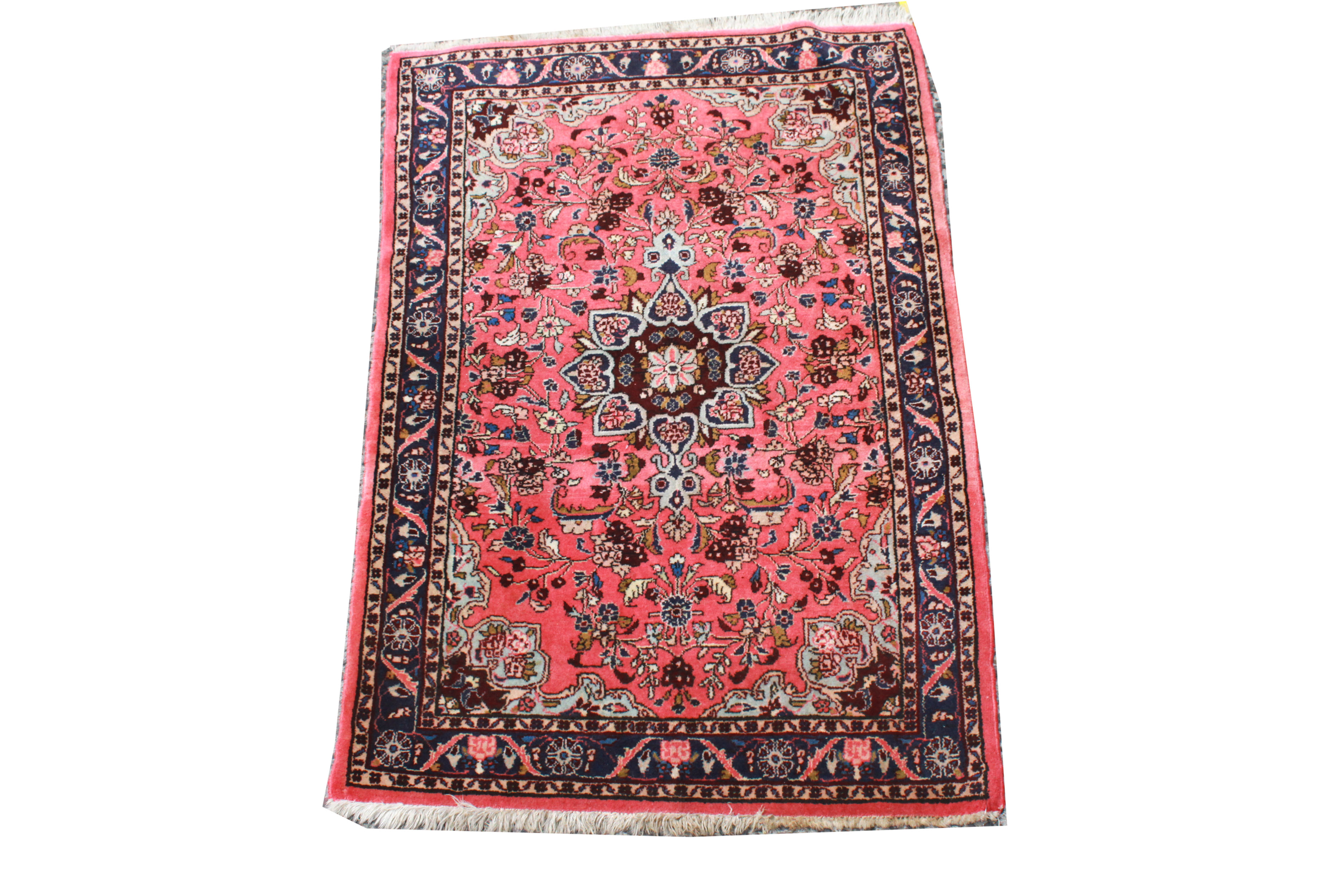 PERSIAN SAROUK FLORAL RUG 3' 4 X 5'