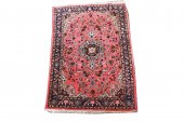 PERSIAN SAROUK FLORAL RUG 3' 4