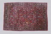 PERSIAN SAROUK HAND KNOTTED WO