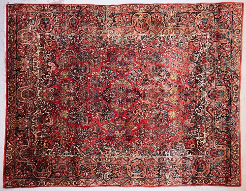 PERSIAN SAROUK RUG CARPET CA.