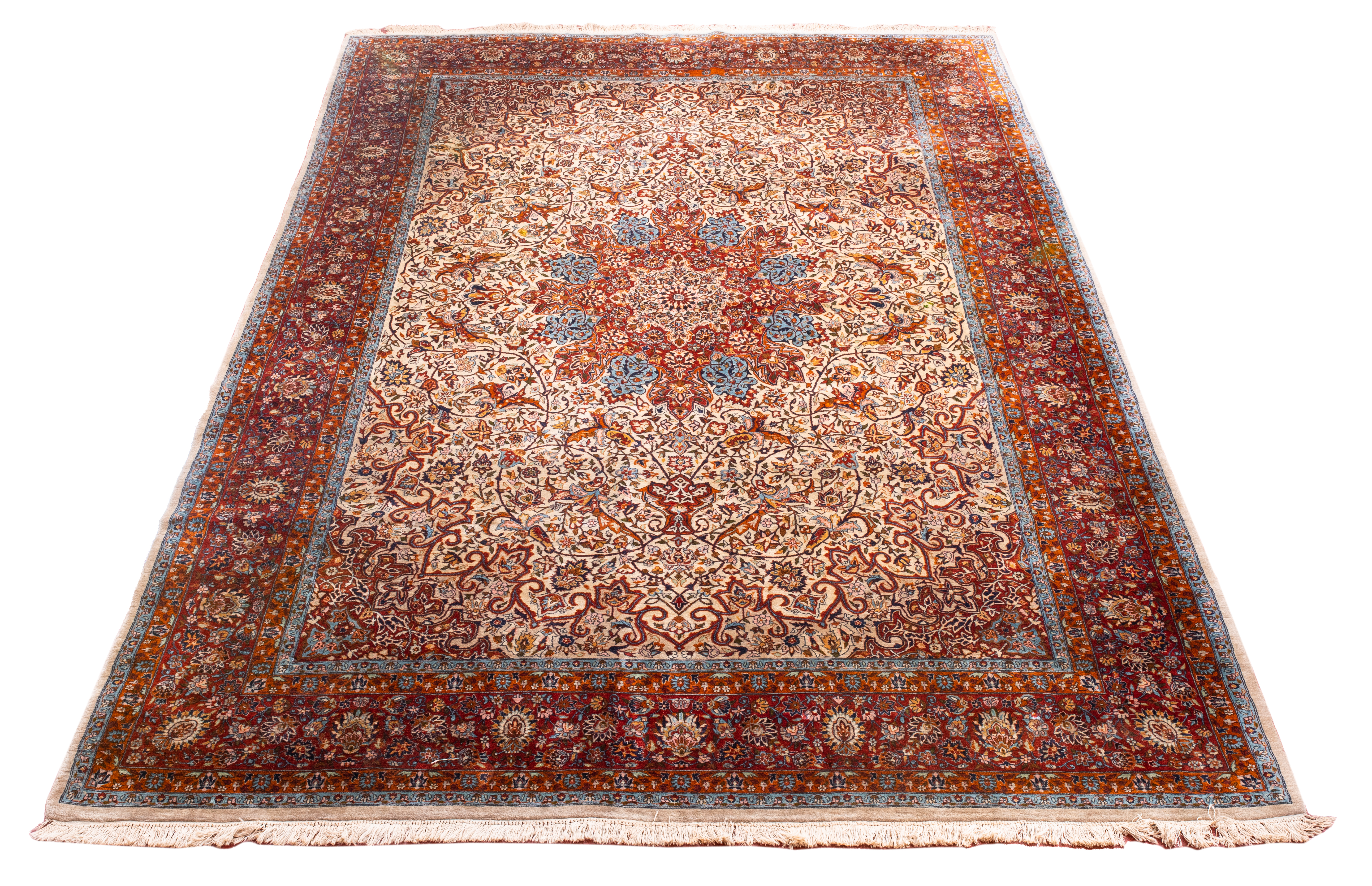 PERSIAN SAROUK RUG, ROOM SIZED