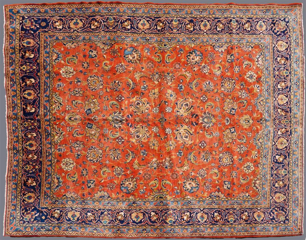 PERSIAN SAROUK WOOL RUG APPROX.