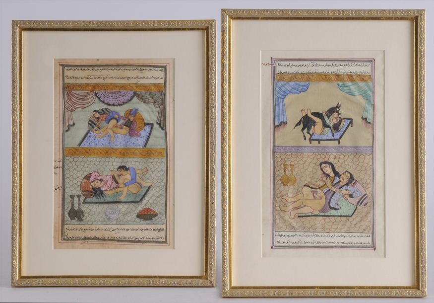 PERSIAN SCHOOL EARLY 20TH C.: TWO
