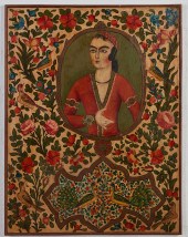 PERSIAN SCHOOL, PORTRAIT OF A