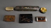 PERSIAN SCRIBE BOX AND FIVE AS