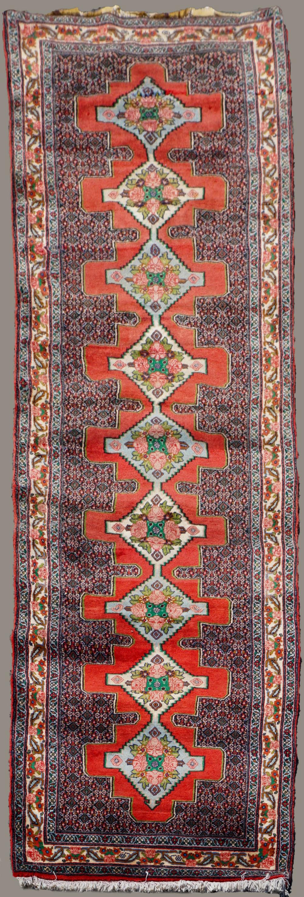 PERSIAN SENNA HAND KNOTTED WOOL