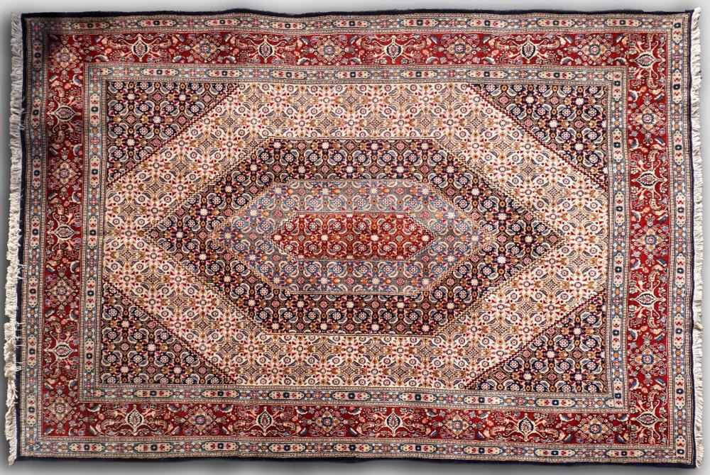 PERSIAN SENNA HAND KNOTTED WOOL