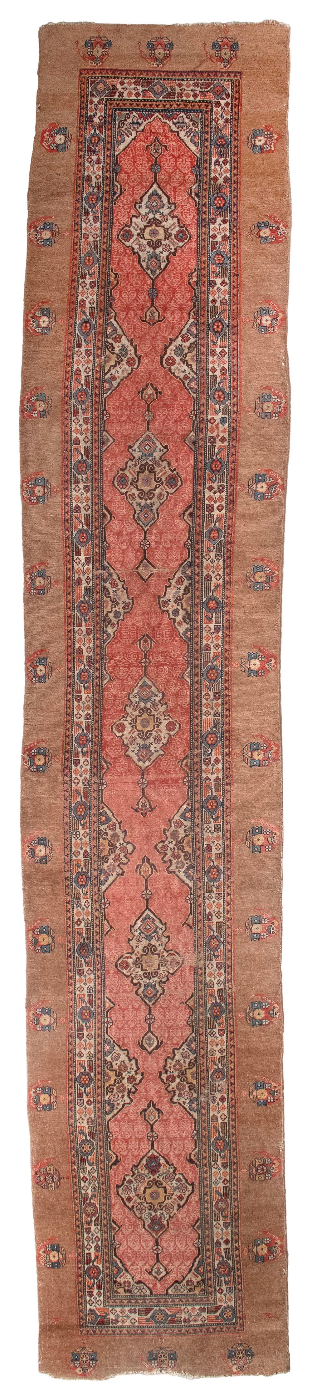 PERSIAN SERAB RUNNER: 3’2” X