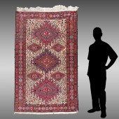PERSIAN SHAH SEVAN HANDMADE WO