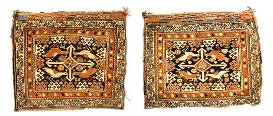Persian Shiraz bag blue  red  cream
