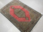 PERSIAN SILK AREA RUG, FEATURI