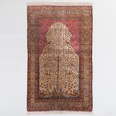 PERSIAN SILK QUM RUGApproximat