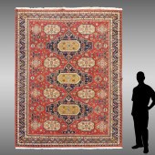 PERSIAN SOUMAK HANDWOVEN WOOL