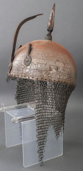 PERSIAN STEEL HELMET OR KULAH-