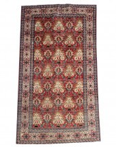 PERSIAN-STYLE RUGwool; 10'4" x