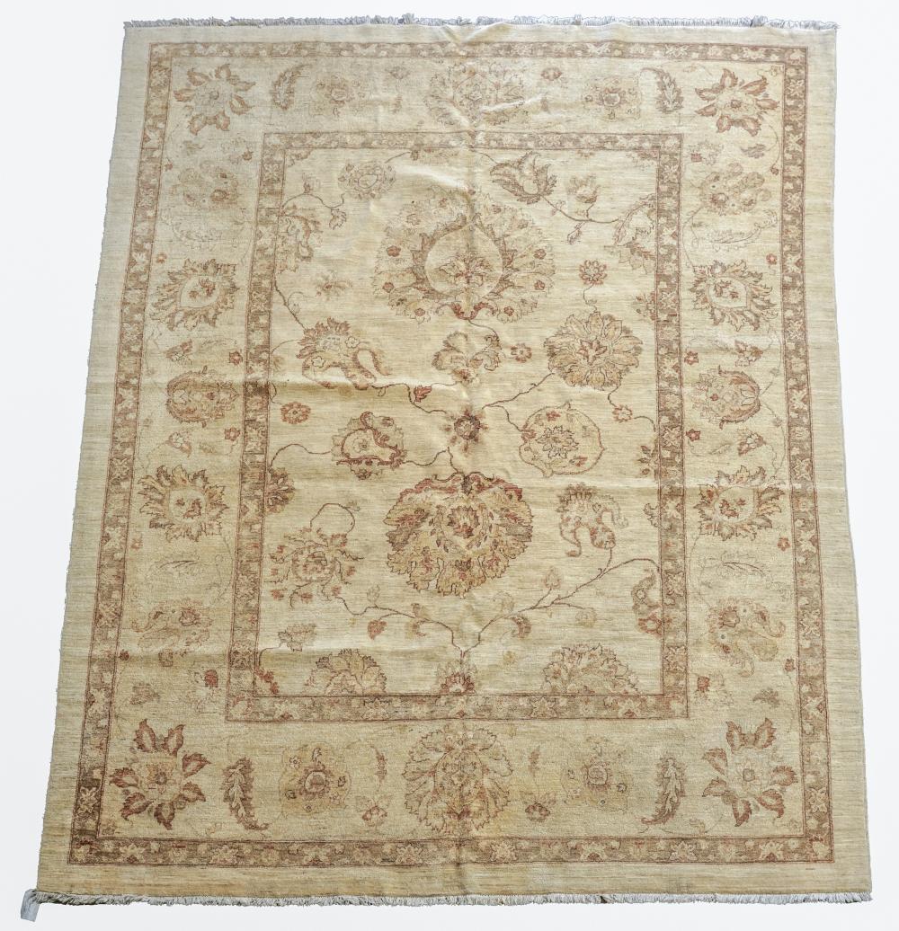 PERSIAN-STYLE RUGwool on cotton; in
