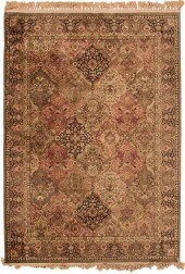 PERSIAN STYLE SILK RUG, EX - N