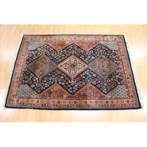 Persian style wool carpet, approx