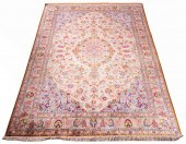 PERSIAN TABRIZ SILK CARPET, 10