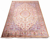 PERSIAN TABRIZ SILK CARPET, 10