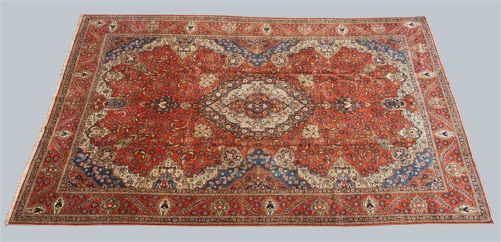 PERSIAN TABRIZ WOOL RUGPERSIAN