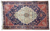 PERSIAN THROW RUGwool on cotto