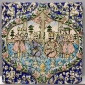 PERSIAN TILEA Persian Glazed C