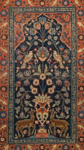 PERSIAN TREE OF LIFE FRAMED RU