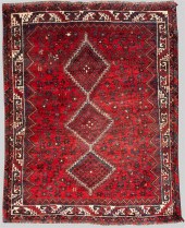 PERSIAN TRIBAL ABADEH WOOL RUG
