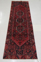 PERSIAN TRIBAL HALL RUG, THREE