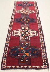 PERSIAN TRIBAL RUNNER, FIVE CR