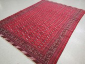 PERSIAN TURKMEN CARPET, FEATUR