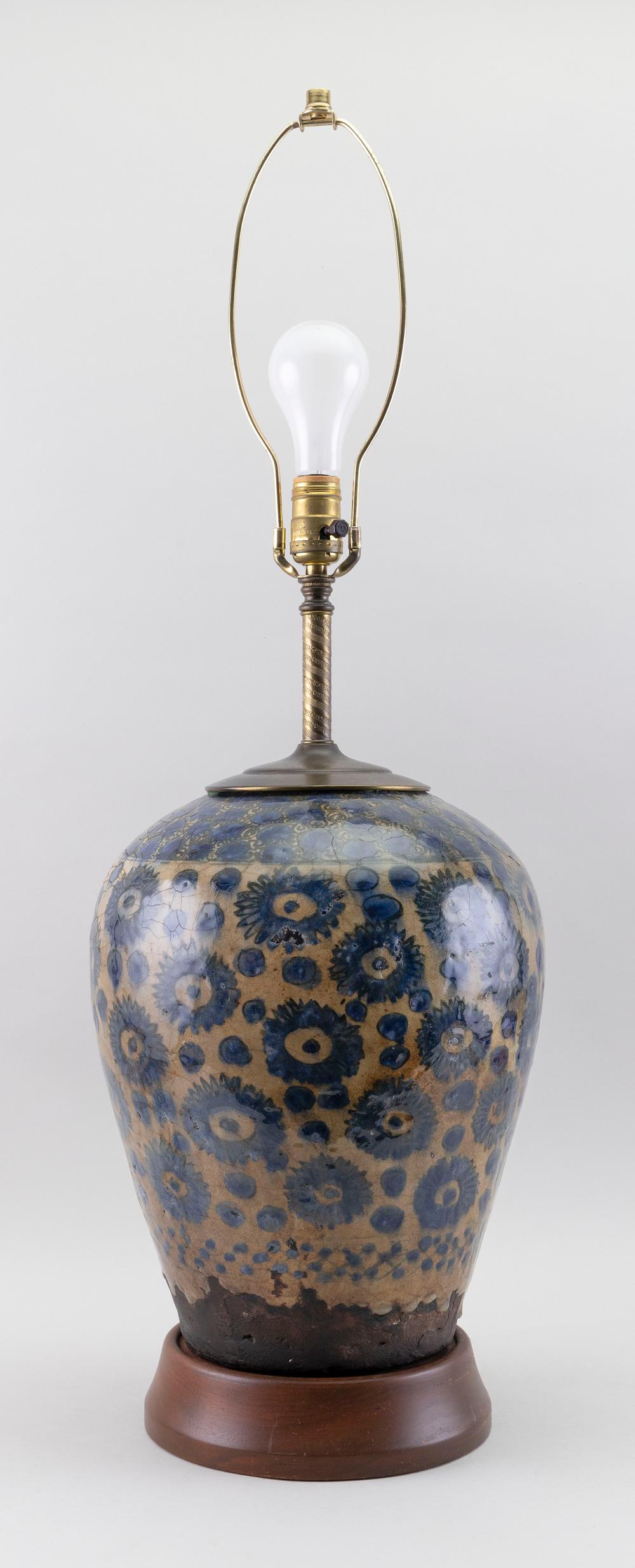 PERSIAN UNDERGLAZE BLUE AND WHITE