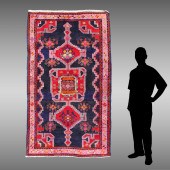 PERSIAN VILLAGE HAND KNOTTED W
