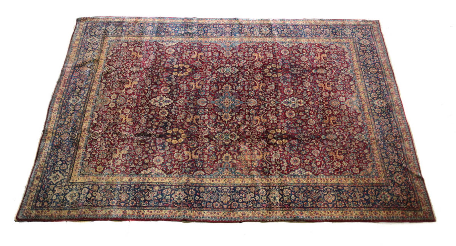 PERSIAN WOOL HANDKNOTTED