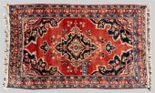PERSIAN WOOL RUG WITH HIGH PIL