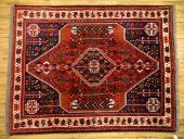 PERSIAN WOOL SHIRAZ RUGPersian