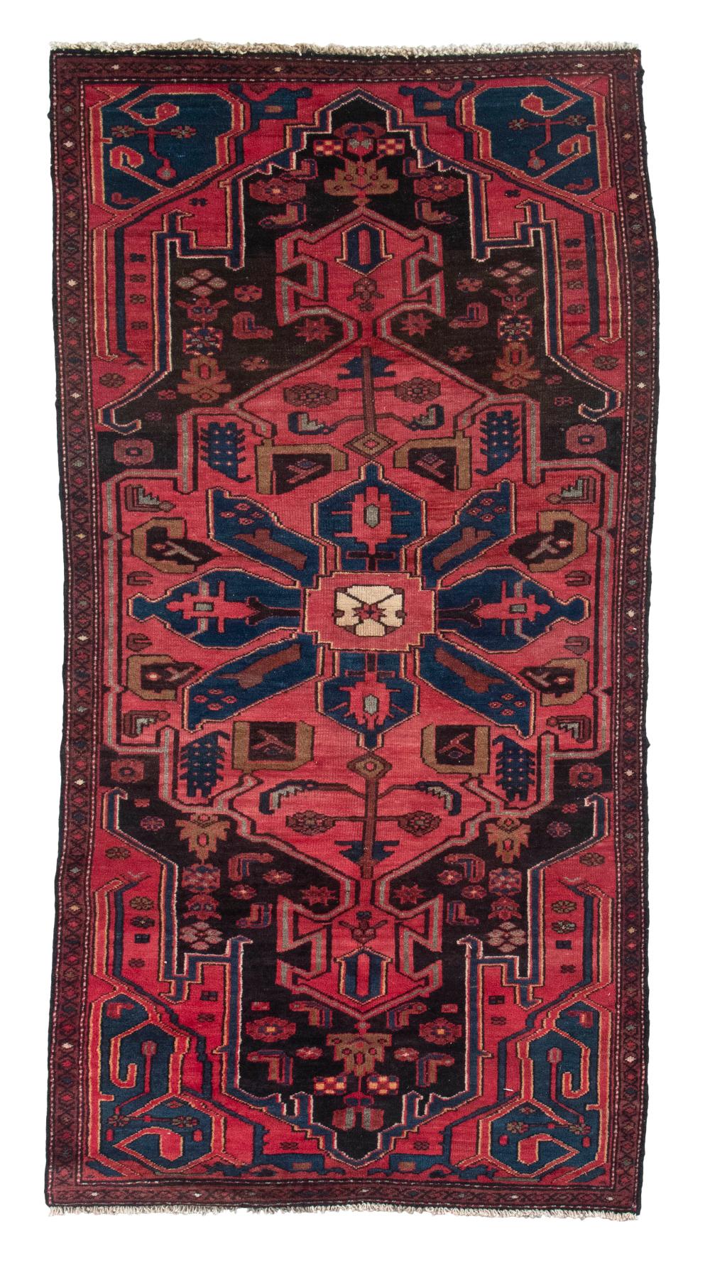PERSIAN ZANJAN RUG: 3’5” X 7’0”