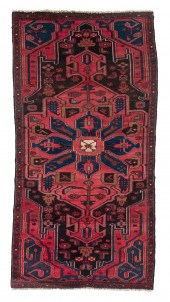PERSIAN ZANJAN RUG: 3’5” X 7’0