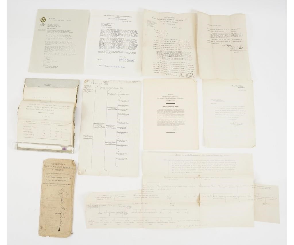 Personal papers of the Mifflin