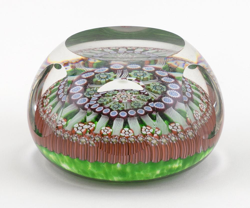 PERTHSHIRE GLASS PAPERWEIGHT