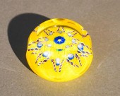 PERTHSHIRE LAMPWORK BLUE FLOWE